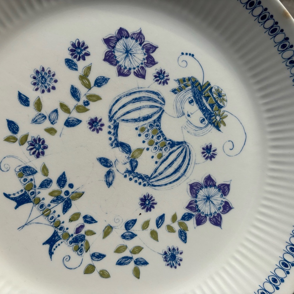 Vintage Figgjo Lotte Dinner Plate- Turi Design, 1960s - Picture 4 of 4